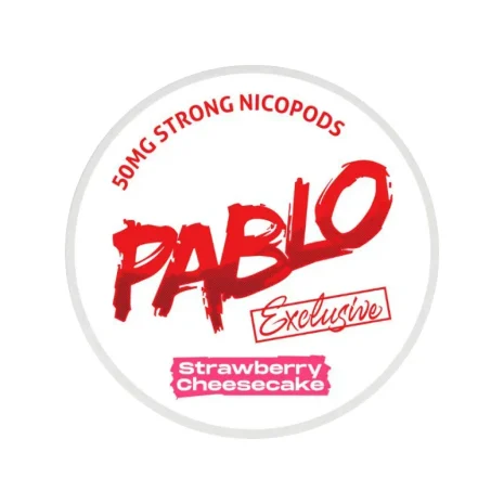 Pablo Exclusive 50mg Strawberry Cheesecake nikotiinipussit